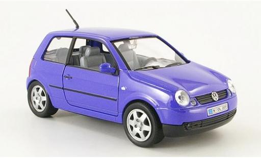 Coche miniatura Volkswagen Lupo 1/24 Welly blau 1:24 Volkswagen Lupo 1/24 Welly blau 1:24 coche miniatura