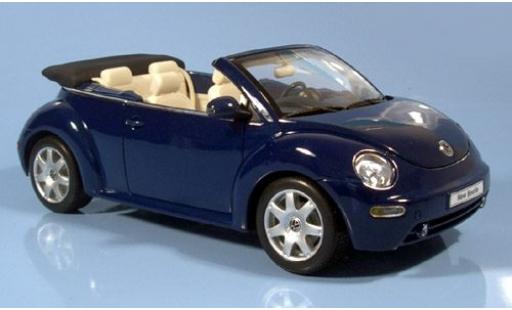 Coche miniatura Volkswagen New Beetle 1/18 Welly Cabriolet blau 2003 1:18 Volkswagen New Beetle 1/18 Welly Cabriolet blau 2003 1:18 coche miniatura
