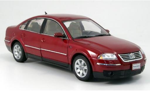Coche miniatura Volkswagen Passat 1/18 Welly rojo-met. 2001 1:18 Volkswagen Passat 1/18 Welly rojo-met. 2001 1:18 coche miniatura