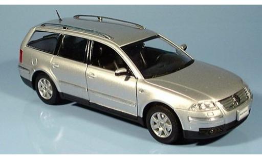 Coche miniatura Volkswagen Passat 1/24 Welly Variant silber 2001 1:24 Volkswagen Passat 1/24 Welly Variant silber 2001 1:24 coche miniatura