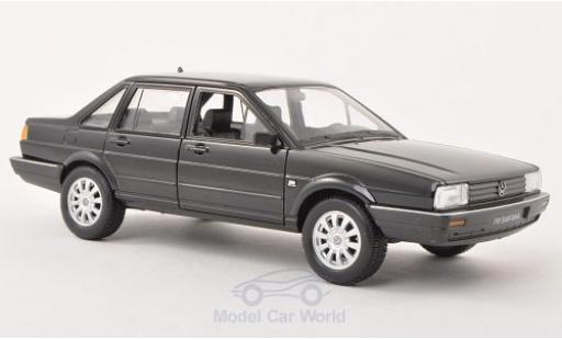 Coche miniatura Volkswagen Santana 1/24 Welly negro Volkswagen Santana 1/24 Welly negro coche miniatura
