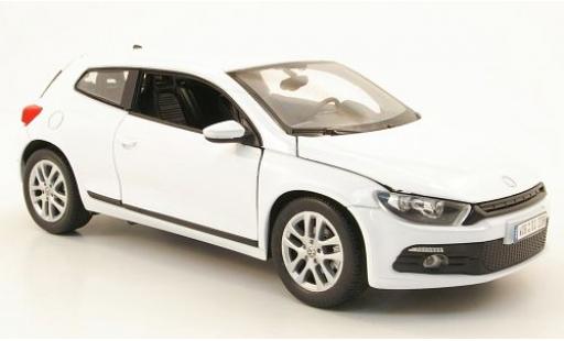 Coche miniatura Volkswagen Scirocco 1/24 Welly 3 blanco Volkswagen Scirocco 1/24 Welly 3 blanco coche miniatura