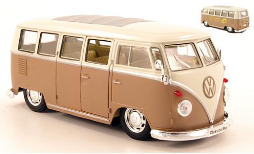 Coche miniatura Volkswagen T1 1/24 Welly Bus 60. Internationales VW-Van-Treffen 1962 1:24 Volkswagen T1 1/24 Welly Bus 60. Internationales VW-Van-Treffen 1962 1:24 coche miniatura
