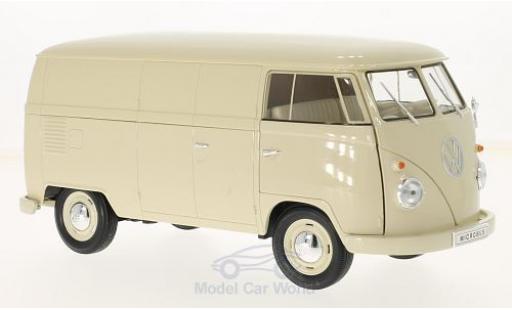 Coche miniatura Volkswagen T1 B 1/18 Welly beige 1963 Kastenwagen Volkswagen T1 B 1/18 Welly beige 1963 Kastenwagen coche miniatura