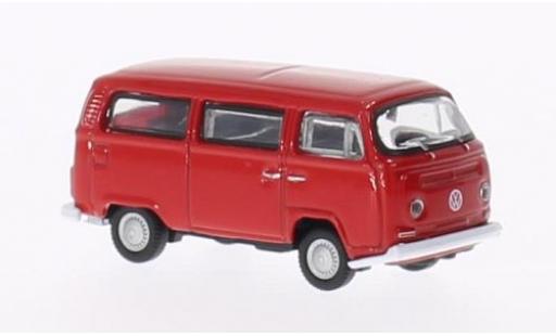 Coche miniatura Volkswagen T2 1/24 Welly Bus rojo 1972 Volkswagen T2 1/24 Welly Bus rojo 1972 coche miniatura