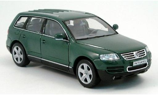 Coche miniatura Volkswagen Touareg 1/24 Welly dk. grün 2002 1:24 Volkswagen Touareg 1/24 Welly dk. grün 2002 1:24 coche miniatura