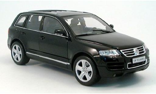 Coche miniatura Volkswagen Touareg 1/18 Welly schwarz 1:18 Volkswagen Touareg 1/18 Welly schwarz 1:18 coche miniatura