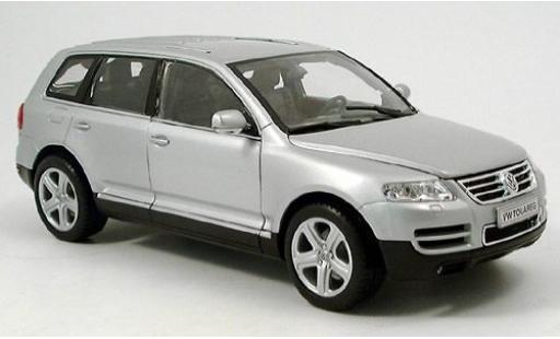 Coche miniatura Volkswagen Touareg 1/18 Welly silber 1:18 Volkswagen Touareg 1/18 Welly silber 1:18 coche miniatura