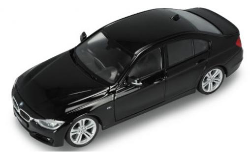 Bmw 335 1/24 Welly i (F30) negro coche miniatura