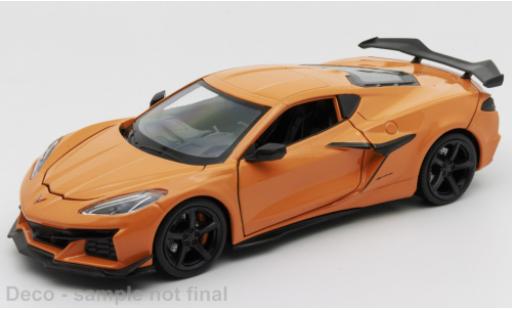 Coche miniatura Chevrolet Corvette 1/24 Welly Z06 naranja Chevrolet Corvette 1/24 Welly Z06 naranja coche miniatura