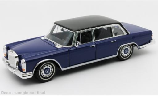Coche miniatura Mercedes 600 1/24 Welly azul 1963 Mercedes 600 1/24 Welly azul 1963 coche miniatura