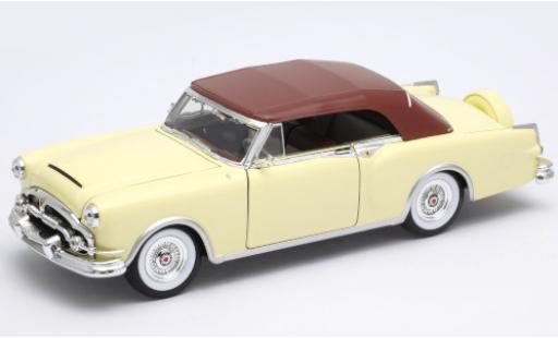 Coche miniatura Packard Caribbean 1/24 Welly beige 1953 Packard Caribbean 1/24 Welly beige 1953 coche miniatura