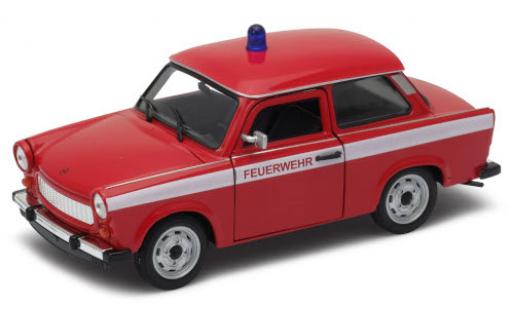 Coche miniatura Trabant 601 1/24 Welly rouge/blanche Trabant 601 1/24 Welly rouge/blanche coche miniatura