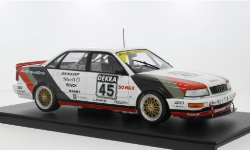 Audi V8 1/18 Werk83 Quattro DTM-Saison 1991 #45 1:18 coche miniatura