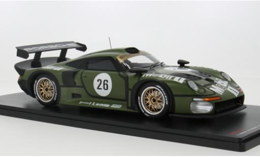 Coche miniatura Porsche 993 1/18 Werk83 911 GT1 24h Le Mans 1996 AG #26 1:18 Porsche 993 1/18 Werk83 911 GT1 24h Le Mans 1996 AG #26 1:18 coche miniatura