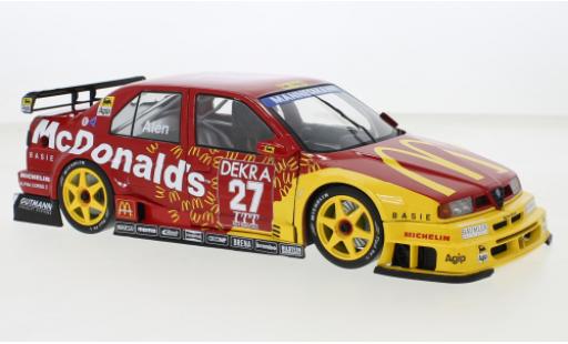 Coche miniatura Alfa Romeo 155 1/18 Werk83 V6 TI rojo/amarillo No.27 Alfa Corse 2 McDonalds ITC Helsinki 1995 Alfa Romeo 155 1/18 Werk83 V6 TI rojo/amarillo No.27 Alfa Corse 2 McDonalds ITC Helsinki 1995 coche miniatura