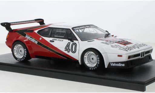 Bmw M1 1/18 Werk83 Procar No.40 Project Four Racing Valvoline Procar 1980 coche miniatura