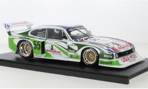 Coche miniatura Ford Capri 1/18 Werk83 Turbo Gr.5 No.55 Zakspeed Nigrin DRM 1981 Ford Capri 1/18 Werk83 Turbo Gr.5 No.55 Zakspeed Nigrin DRM 1981 coche miniatura