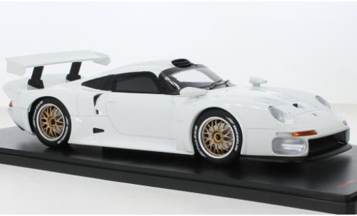 Coche miniatura Porsche 993 1/18 Werk83 911 GT1 blanche 1996 Porsche 993 1/18 Werk83 911 GT1 blanche 1996 coche miniatura