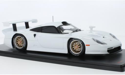 Porsche 996 GT1 1/18 Werk83 911 blanche 1997 coche miniatura