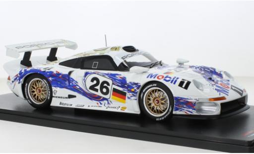 Coche miniatura Porsche 993 1/18 Werk83 911 GT1 No.26 AG 24h Le Mans 1996 Porsche 993 1/18 Werk83 911 GT1 No.26 AG 24h Le Mans 1996 coche miniatura