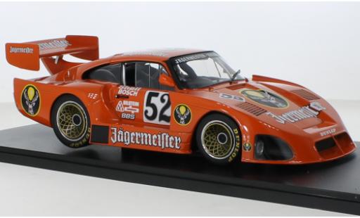 Coche miniatura Porsche 935 1981 1/18 Werk83 K4 No.52 Kremer Racing Jägermeister DRM Bergischer Löwe Zolder Porsche 935 1981 1/18 Werk83 K4 No.52 Kremer Racing Jägermeister DRM Bergischer Löwe Zolder coche miniatura