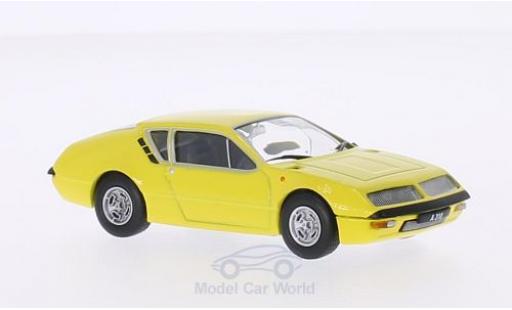 Coche miniatura Alpine A310 1/43 WhiteBox Renault 1600 amarillo 1972 Alpine A310 1/43 WhiteBox Renault 1600 amarillo 1972 coche miniatura