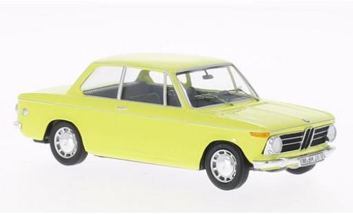 Coche miniatura Bmw 2002 1/43 WhiteBox amarillo Bmw 2002 1/43 WhiteBox amarillo coche miniatura
