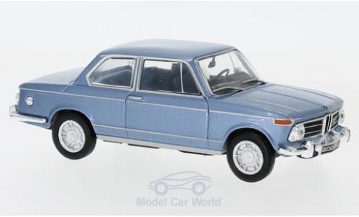 Coche miniatura Bmw 2002 1/43 WhiteBox ti metalico azul 1968 Bmw 2002 1/43 WhiteBox ti metalico azul 1968 coche miniatura