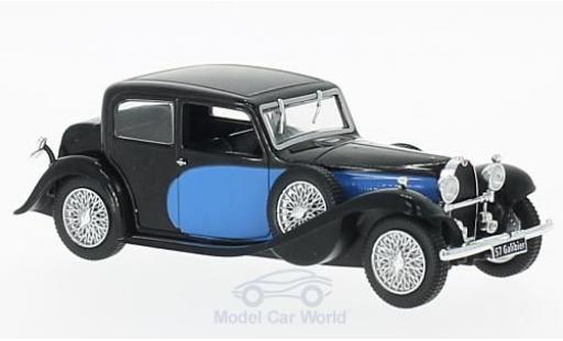 Bugatti 57 SC 1/43 WhiteBox Galibier azul/negro 1934 coche miniatura