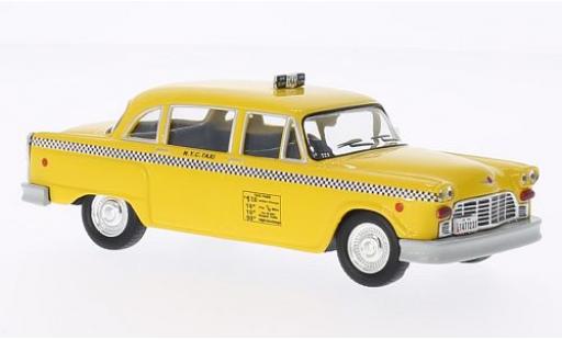 Checker Marathon 1/43 WhiteBox New York 1980 Taxi coche miniatura