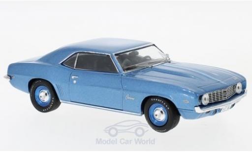 Coche miniatura Chevrolet Camaro 1/43 WhiteBox metalico azul 1969 Chevrolet Camaro 1/43 WhiteBox metalico azul 1969 coche miniatura