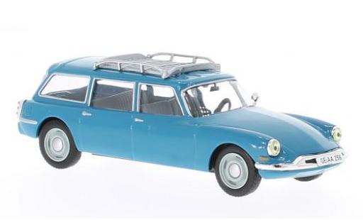 Citroen ID 19 1/43 WhiteBox Break azul 1960 coche miniatura