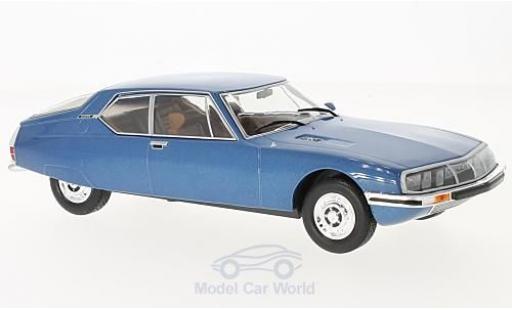 Citroen SM 1/24 WhiteBox metalico azul 1970 coche miniatura