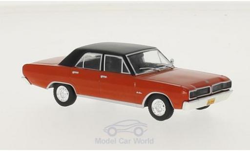 Dodge Charger 1/43 WhiteBox R/T rojo/negro 1975 coche miniatura