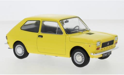 Coche miniatura Fiat 127 1/24 WhiteBox amarillo Fiat 127 1/24 WhiteBox amarillo coche miniatura