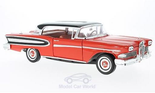 Ford Edsel 1/18 WhiteBox Citation rojo/negro 1960 coche miniatura