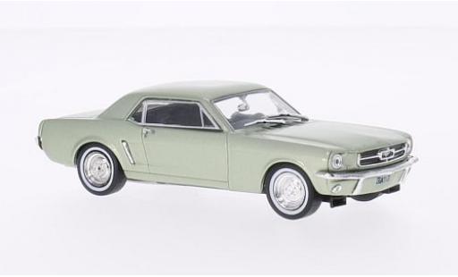 Coche miniatura Ford Mustang 1/43 WhiteBox metalico verde 1965 Ford Mustang 1/43 WhiteBox metalico verde 1965 coche miniatura