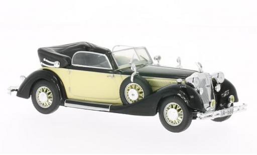 Horch 853 1/43 WhiteBox A negro/beige 1938 coche miniatura