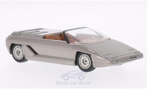 Lamborghini Athon 1/43 WhiteBox Bertone metalico gris 1980 coche miniatura