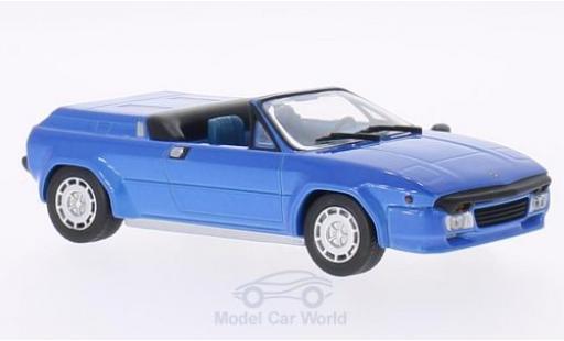 Coche miniatura Lamborghini Jalpa 1/43 WhiteBox Spyder Projootipo metalico azul 1987 Lamborghini Jalpa 1/43 WhiteBox Spyder Projootipo metalico azul 1987 coche miniatura