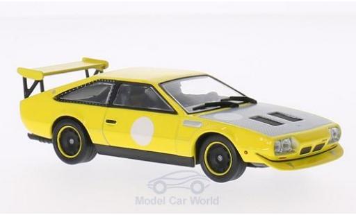 Coche miniatura Lamborghini Jarama 1/43 WhiteBox Rally amarillo 1973 Lamborghini Jarama 1/43 WhiteBox Rally amarillo 1973 coche miniatura