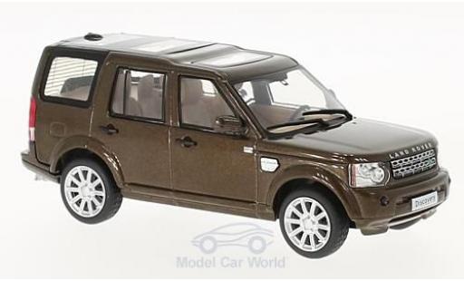 Coche miniatura Land Rover Discovery 1/43 WhiteBox 4 metalico marron 2010 Land Rover Discovery 1/43 WhiteBox 4 metalico marron 2010 coche miniatura