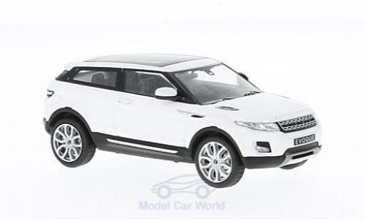 Land Rover Range Rover 1/43 WhiteBox Evoque Coupe blanco 2011 coche miniatura