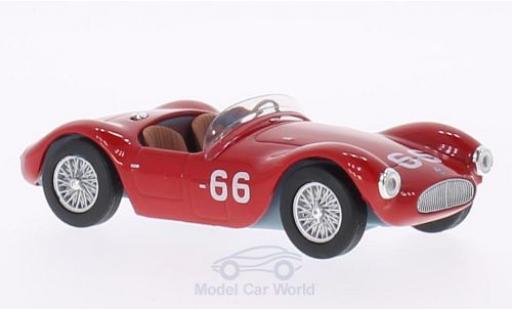 Maserati A6 1/43 WhiteBox GCS No.66 Officine Alfieri Targa Florio 1953 J.M.Fangio/S.Mantovani coche miniatura