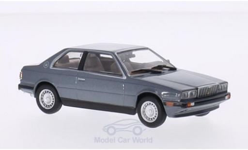 Maserati Biturbo 1/43 WhiteBox metalico gris coche miniatura