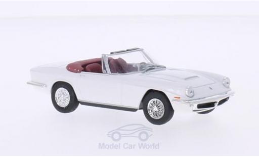Maserati Mistral 1/43 WhiteBox Spyder blanco coche miniatura