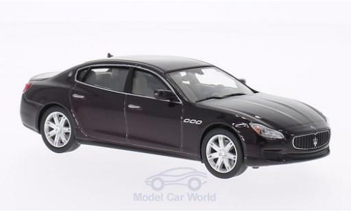 Maserati Quattroporte 1/43 WhiteBox GTS metalico rojo 2013 coche miniatura