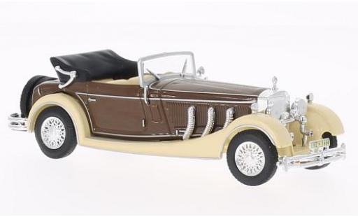 Coche miniatura Mercedes SS 1/43 WhiteBox beige/marron 1933 Mercedes SS 1/43 WhiteBox beige/marron 1933 coche miniatura