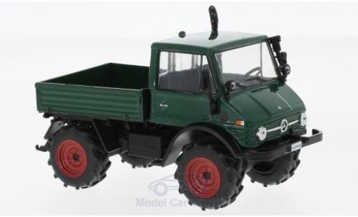 Mercedes Unimog 1/43 WhiteBox 406 verde 1977 coche miniatura